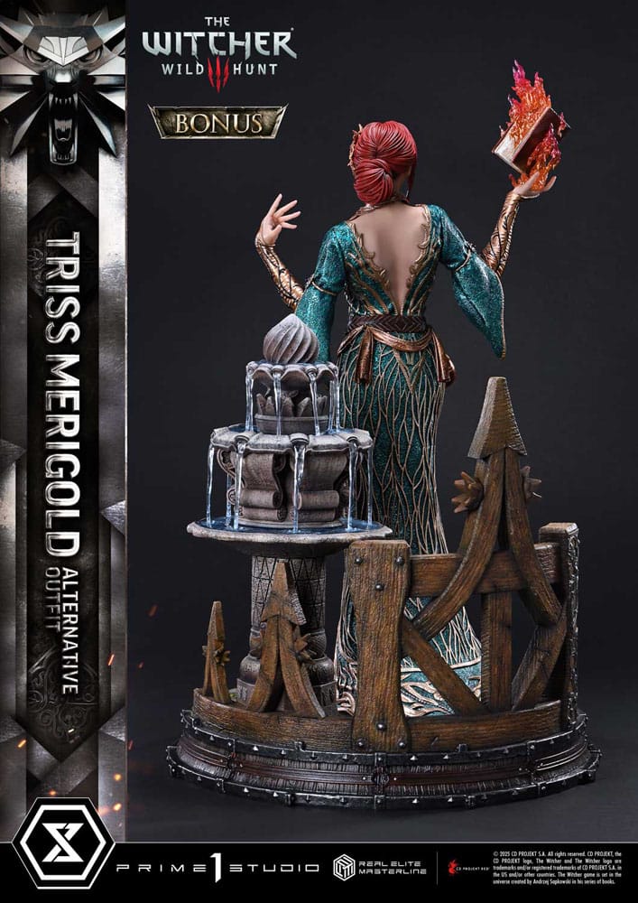 The Witcher 3: Wild Hunt Real Elite Masterline Series Statue 1/4 Triss Merigold Bonus Version 52 cm      - Preorder - ETA: 25.05.2027