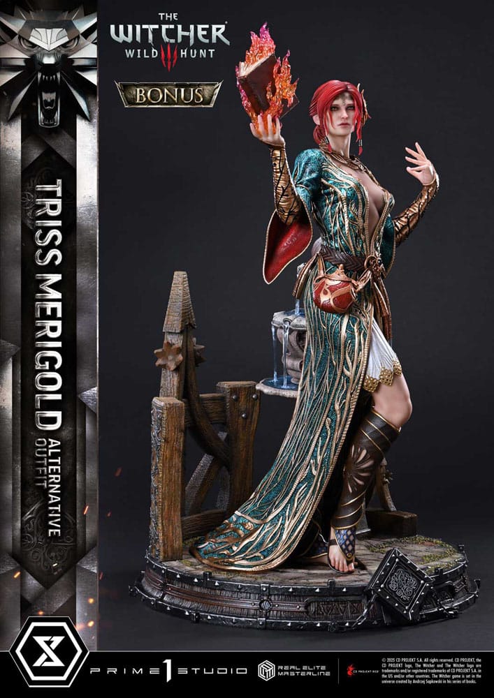 The Witcher 3: Wild Hunt Real Elite Masterline Series Statue 1/4 Triss Merigold Bonus Version 52 cm      - Preorder - ETA: 25.05.2027