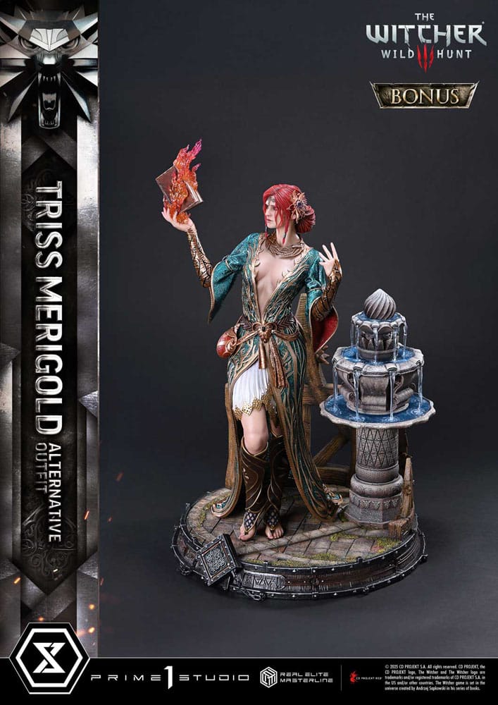 The Witcher 3: Wild Hunt Real Elite Masterline Series Statue 1/4 Triss Merigold Bonus Version 52 cm      - Preorder - ETA: 25.05.2027