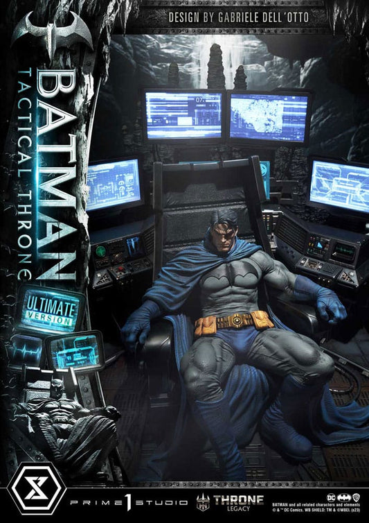 DC Comics Throne Legacy Collection Statue 1/3 Batman Tactical Throne Ultimate Version 57 cm - Preorder - ETA: 20.12.2025
