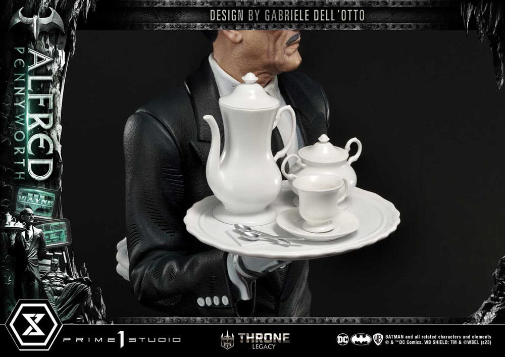 DC Comics Throne Legacy Series Statue Alfred Pennyworth (Batman Comics) Bonus Version 57 cm - Versand: 5-7 Tage nach Bestellung