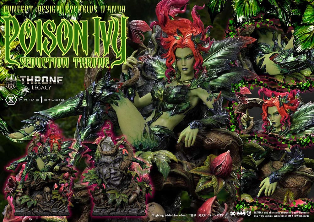 DC Comics Throne Legacy Collection Statue 1/4 Batman Poison Ivy Seduction Throne Deluxe Version 55 cm - Preorder - ETA: Mitte 10.2025