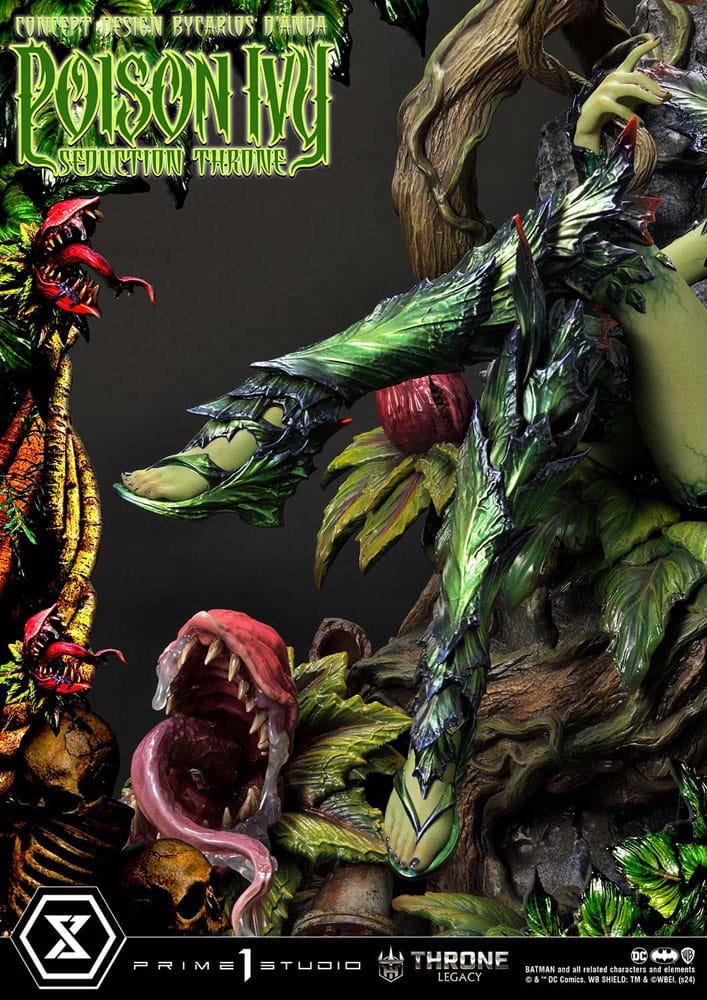 DC Comics Throne Legacy Collection Statue 1/4 Batman Poison Ivy Seduction Throne Deluxe Version 55 cm - Preorder - ETA: Mitte 10.2025