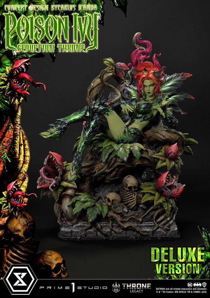 DC Comics Throne Legacy Collection Statue 1/4 Batman Poison Ivy Seduction Throne Deluxe Version 55 cm - Preorder - ETA: Mitte 10.2025