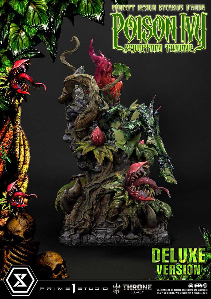 DC Comics Throne Legacy Collection Statue 1/4 Batman Poison Ivy Seduction Throne Deluxe Version 55 cm - Preorder - ETA: Mitte 10.2025