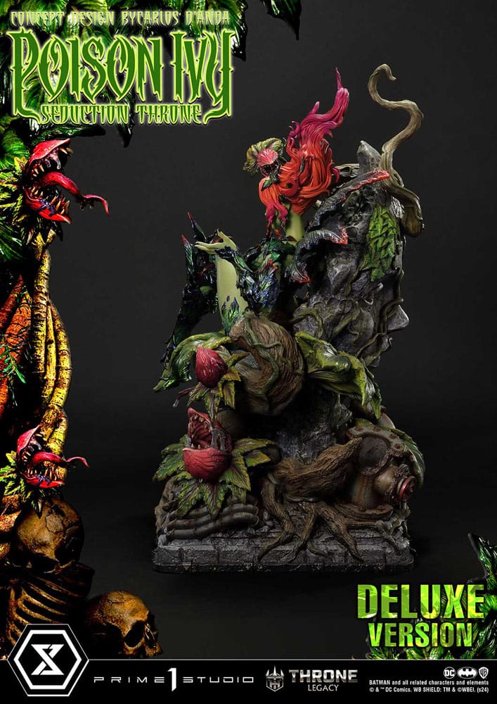 DC Comics Throne Legacy Collection Statue 1/4 Batman Poison Ivy Seduction Throne Deluxe Version 55 cm - Preorder - ETA: Mitte 10.2025