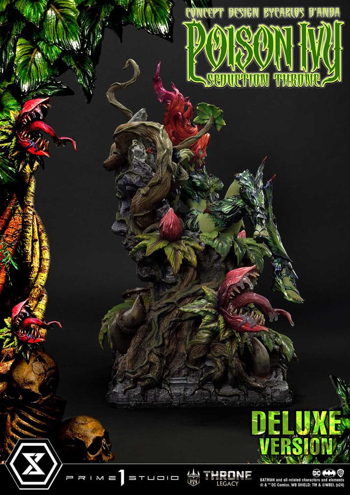 DC Comics Throne Legacy Collection Statue 1/4 Batman Poison Ivy Seduction Throne Deluxe Version 55 cm - Preorder - ETA: Mitte 10.2025