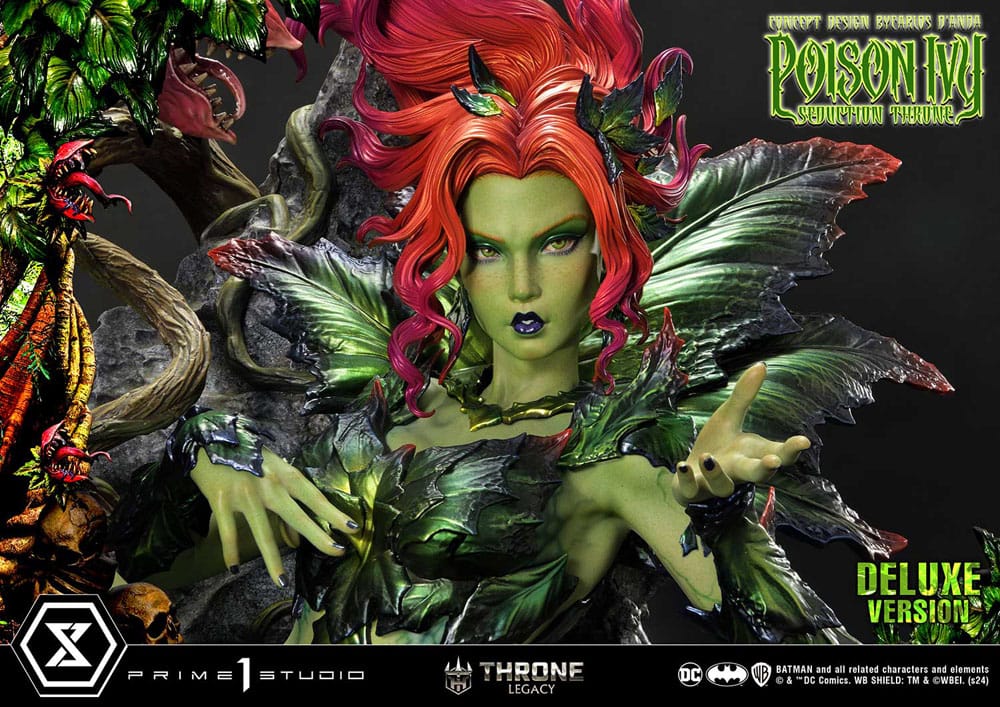 DC Comics Throne Legacy Collection Statue 1/4 Batman Poison Ivy Seduction Throne Deluxe Version 55 cm - Preorder - ETA: Mitte 10.2025