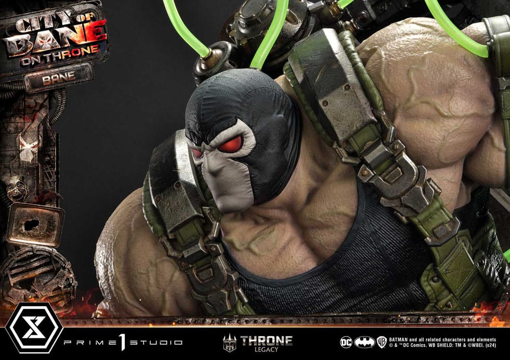 DC Comics Throne Legacy Collection Statue 1/4 Batman Bane on Throne 61 cm - Preorder - ETA Ende 11.2025