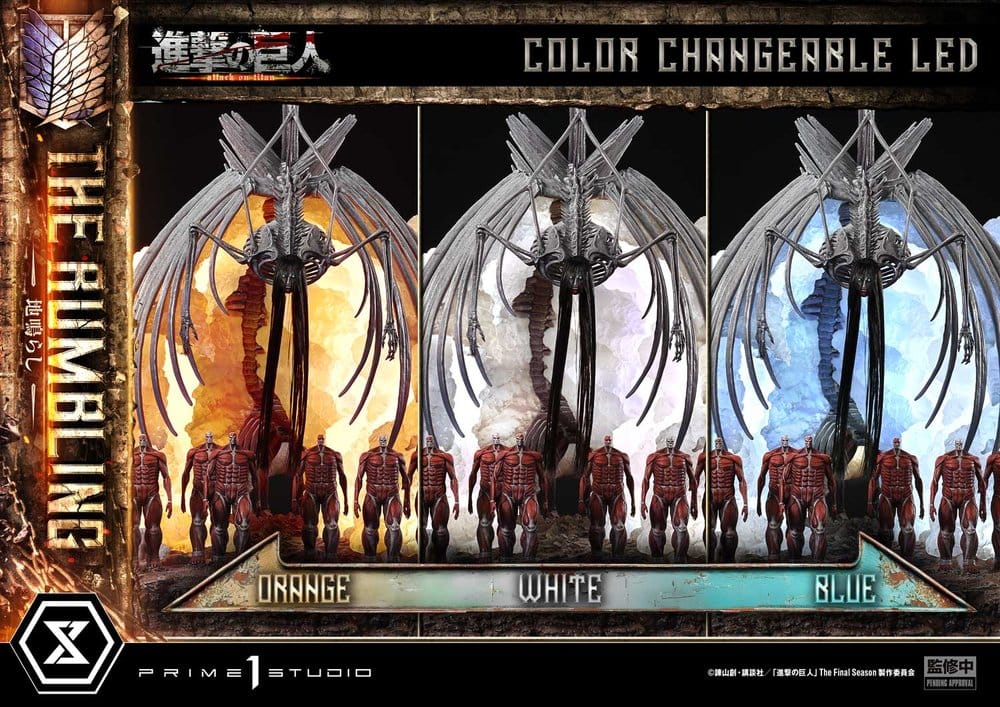 Attack on Titan Ultimate Diorama Masterline Series Statue The Rumbling 64 cm - Preorder - ETA: 27.12.2027