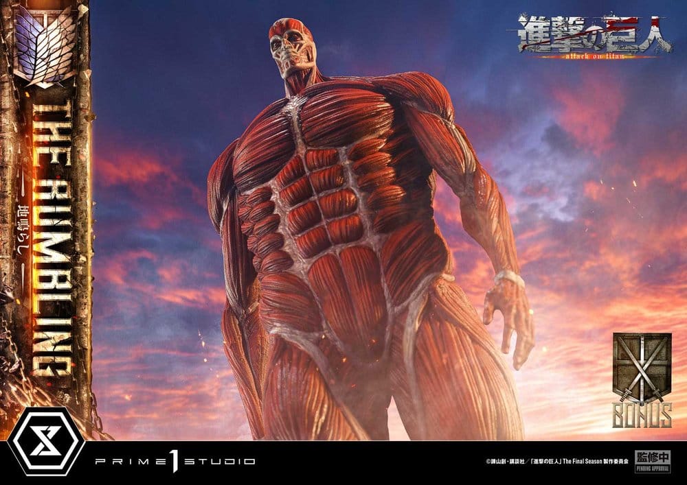 Attack on Titan Ultimate Diorama Masterline Series Statue The Rumbling Bonus Version 64 cm - Preorder - ETA: 27.12.2027