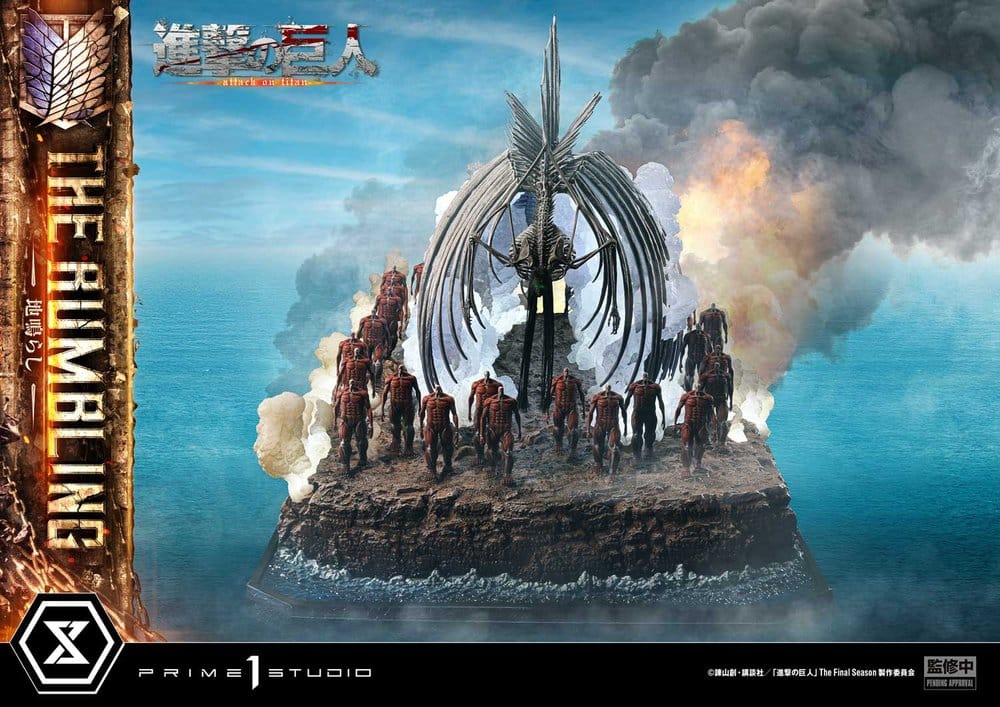 Attack on Titan Ultimate Diorama Masterline Series Statue The Rumbling Bonus Version 64 cm - Preorder - ETA: 27.12.2027