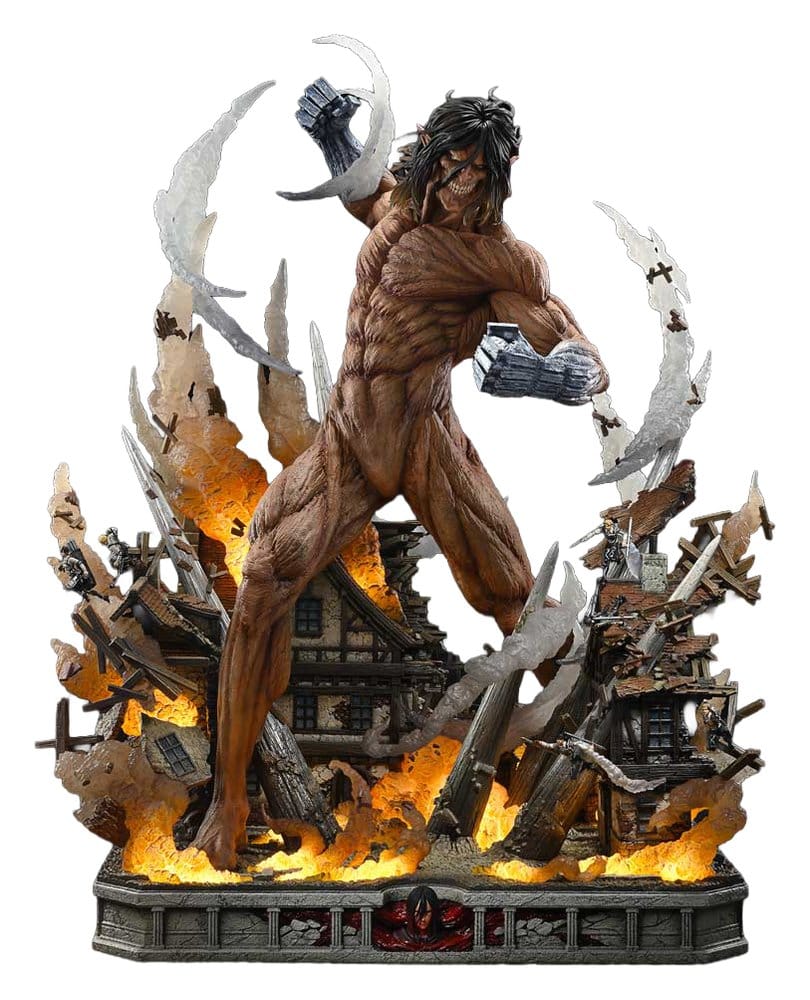 Attack on Titan (TV animation) Ultimate Diorama Masterline Statue Eren Yeager Attack Titan Bonus Version 81 cm - Preorder - ETA: 25.01.2028