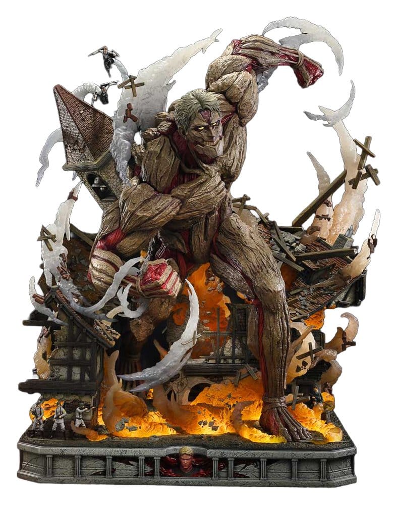 Attack on Titan (TV animation) Ultimate Diorama Masterline Statue Reiner Braun Armored Titan 75 cm - Preorder - ETA: 25.02.2028