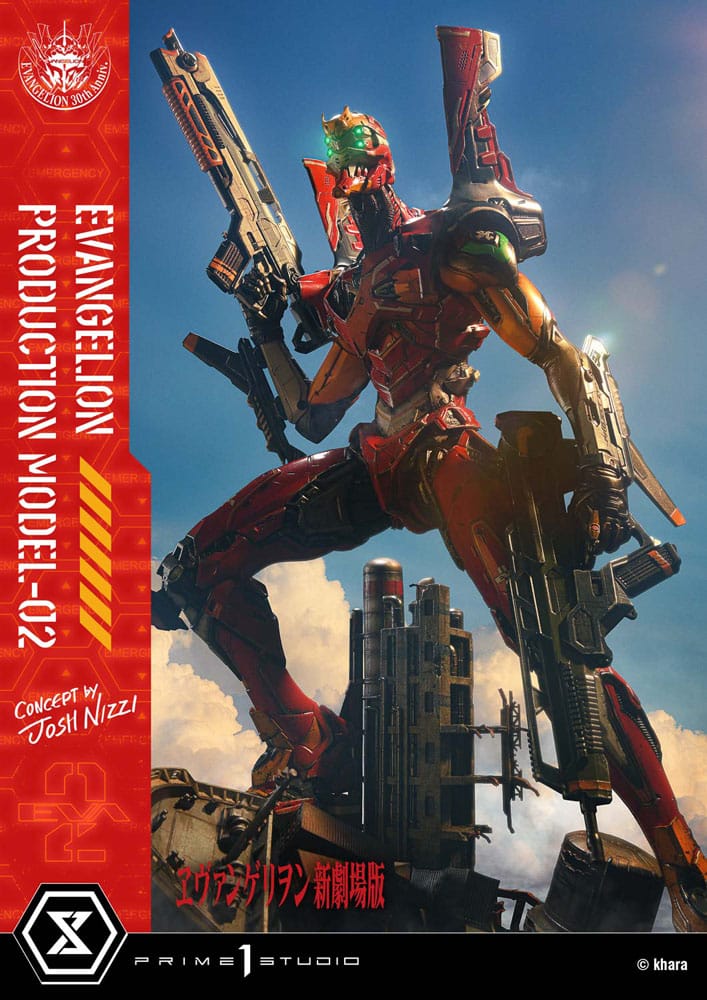 Rebuild of Evangelion Ultimate Diorama Masterline Series Statue Evangelion Production Model-02 (Concept By Josh Nizzi) 73 cm - Preorder - ETA: 25.03.2027