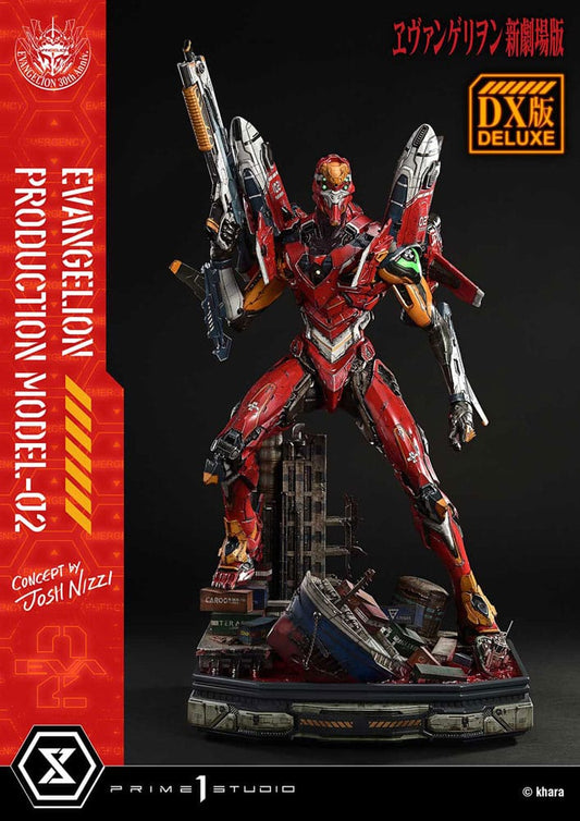 Rebuild of Evangelion Ultimate Diorama Masterline Series Statue Evangelion Production Model-02 (Concept By Josh Nizzi) Deluxe Version 73 cm - Preorder - ETA: 25.03.2027