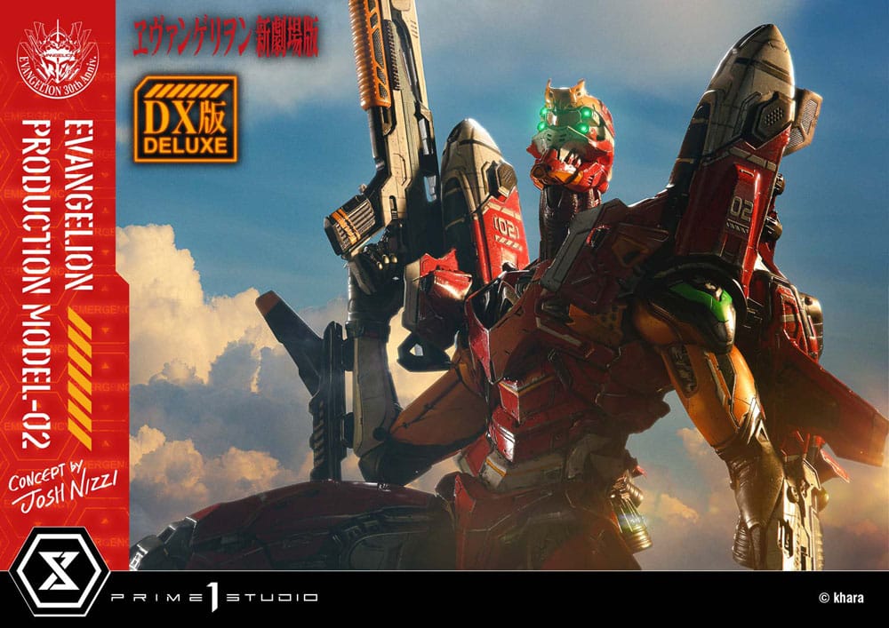 Rebuild of Evangelion Ultimate Diorama Masterline Series Statue Evangelion Production Model-02 (Concept By Josh Nizzi) Deluxe Version 73 cm - Preorder - ETA: 25.03.2027