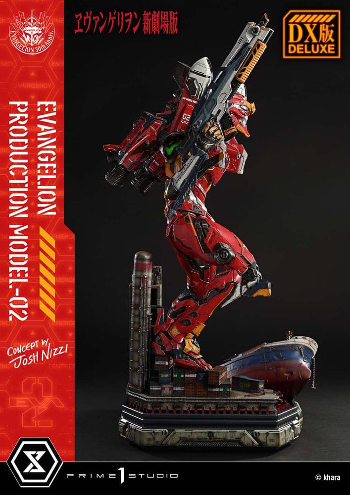 Rebuild of Evangelion Ultimate Diorama Masterline Series Statue Evangelion Production Model-02 (Concept By Josh Nizzi) Deluxe Version 73 cm - Preorder - ETA: 25.03.2027