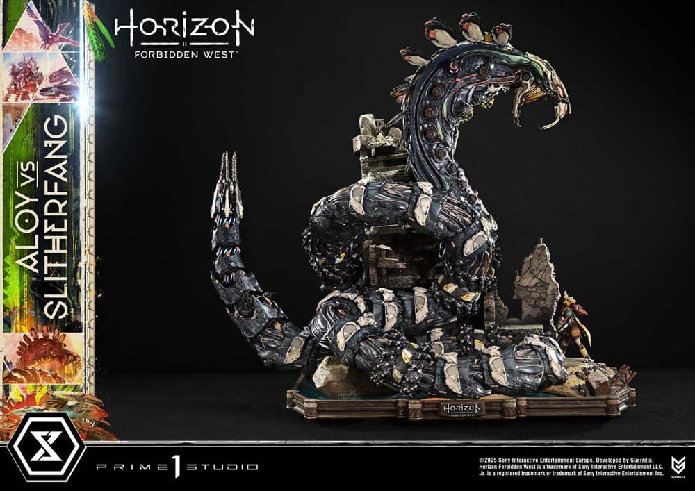 Horizon Forbidden West Ultimate Diorama Masterline Series Statue Aloy vs. The Slitherfang 82 cm - Preorder - ETA: 25.08.2027