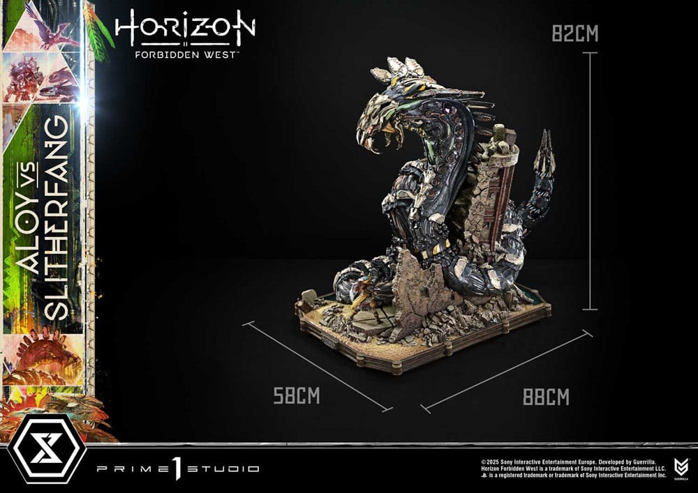 Horizon Forbidden West Ultimate Diorama Masterline Series Statue Aloy vs. The Slitherfang 82 cm - Preorder - ETA: 25.08.2027