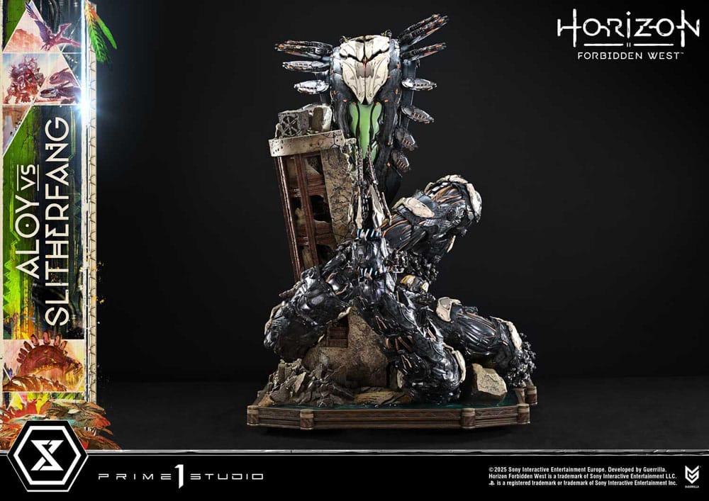 Horizon Forbidden West Ultimate Diorama Masterline Series Statue Aloy vs. The Slitherfang 82 cm - Preorder - ETA: 25.08.2027
