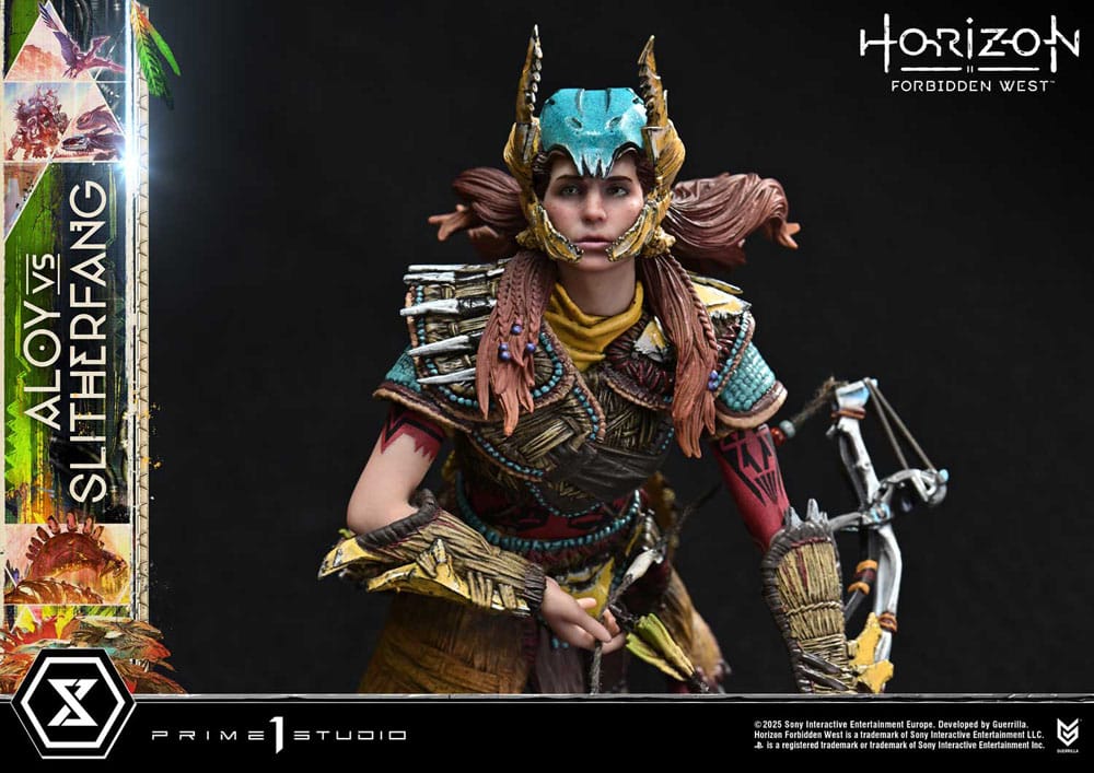 Horizon Forbidden West Ultimate Diorama Masterline Series Statue Aloy vs. The Slitherfang 82 cm - Preorder - ETA: 25.08.2027