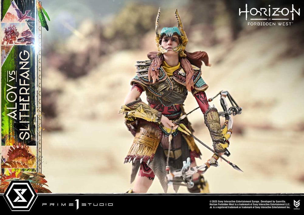 Horizon Forbidden West Ultimate Diorama Masterline Series Statue Aloy vs. The Slitherfang 82 cm - Preorder - ETA: 25.08.2027