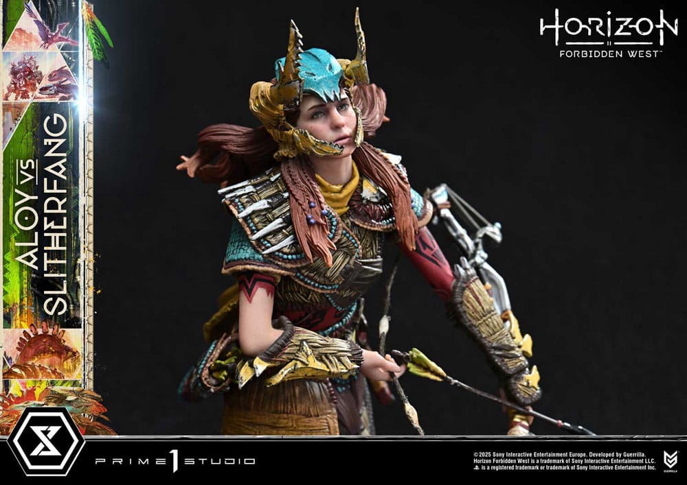 Horizon Forbidden West Ultimate Diorama Masterline Series Statue Aloy vs. The Slitherfang 82 cm - Preorder - ETA: 25.08.2027
