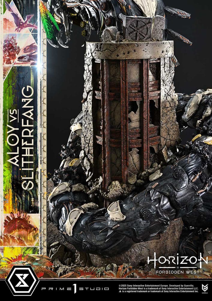 Horizon Forbidden West Ultimate Diorama Masterline Series Statue Aloy vs. The Slitherfang 82 cm - Preorder - ETA: 25.08.2027