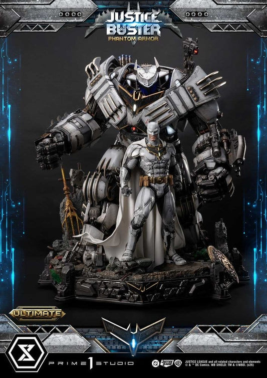 DC Comics Ultimate Museum Masterline Statue Justice Buster: Phantom Armor (Design By Josh Nizzi) Ultimate Version 88 cm - Preorder - ETA: 25.07.2028