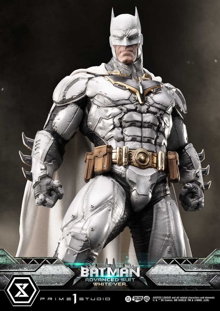 DC Comics Ultimate Museum Masterline Statue Batman Advanced Suit White Version (Design By Josh Nizzi) 51 cm - Preorder - ETA: 25.07.2028