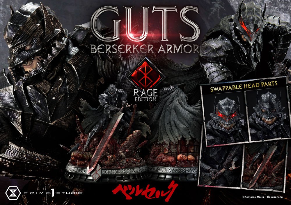 Berserk Statue 1/4 Guts Berserker Armor Rage Edition 67 cm - Preorder - ETA: 20.07.2026