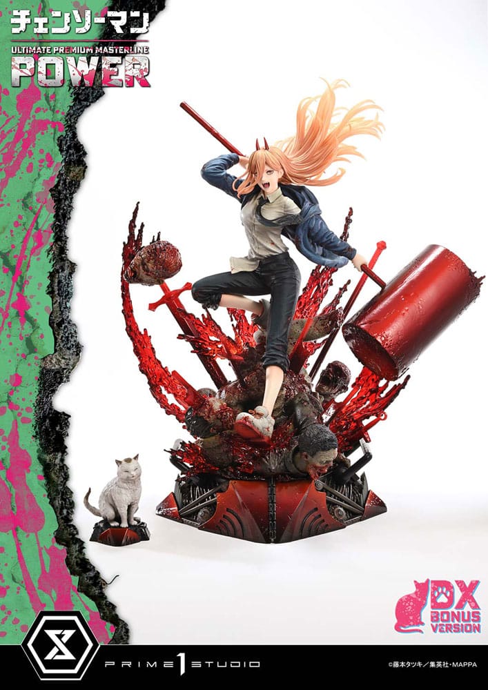 Chainsaw Man Ultimate Premium Masterline Series Statue 1/4 Power Deluxe Bonus Version 66 cm - Versand: 7 Tage nach Bestellung