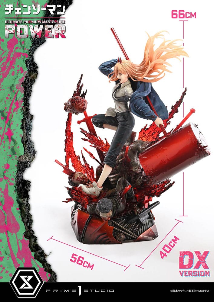 Chainsaw Man Ultimate Premium Masterline Series Statue 1/4 Power Deluxe Bonus Version 66 cm - Versand: 7 Tage nach Bestellung