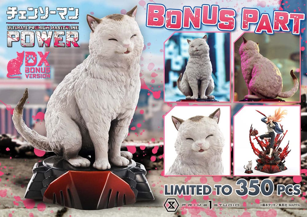 Chainsaw Man Ultimate Premium Masterline Series Statue 1/4 Power Deluxe Bonus Version 66 cm - Versand: 7 Tage nach Bestellung