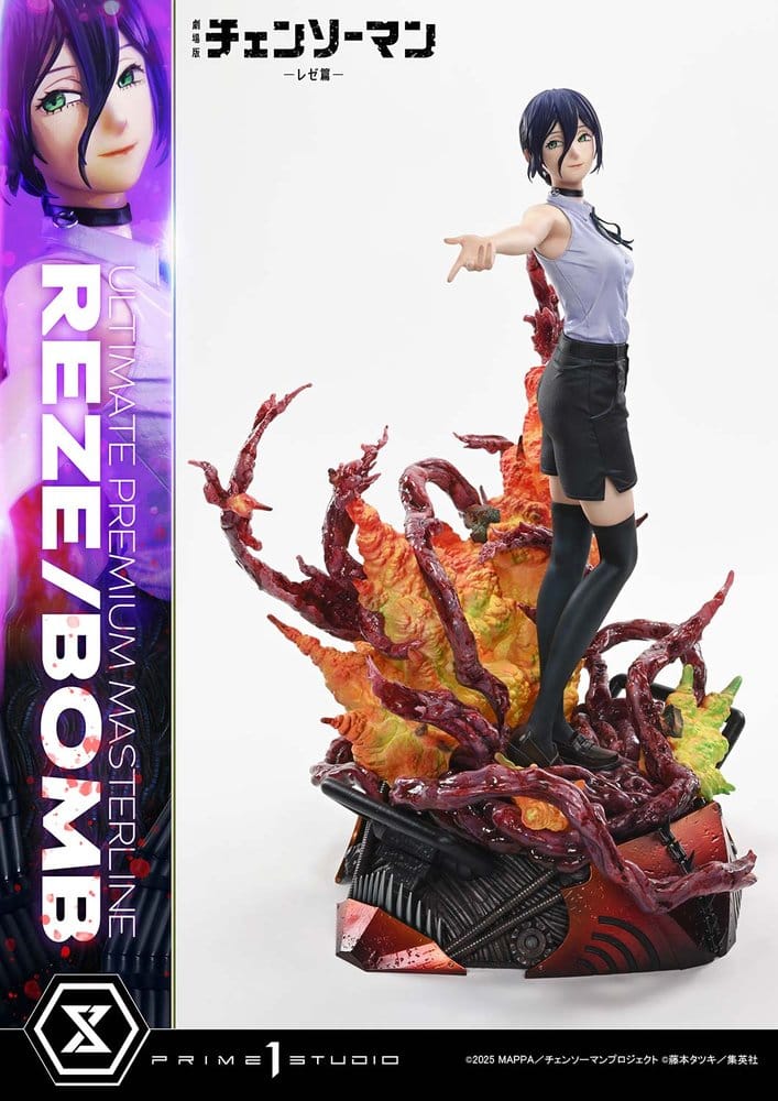 Chainsaw Man Ultimate Premium Masterline Series Statue 1/4 The Movie: Reze Arc REZE/BOMB 56 cm - Preorder - ETA: 25.07.2028