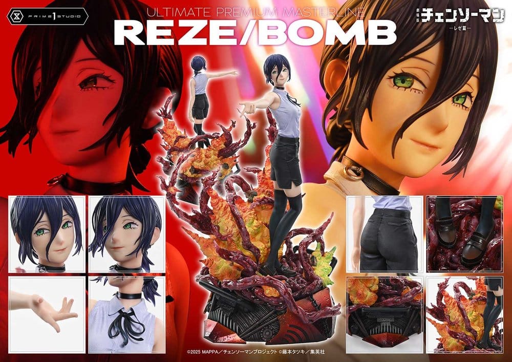 Chainsaw Man Ultimate Premium Masterline Series Statue 1/4 The Movie: Reze Arc REZE/BOMB 56 cm - Preorder - ETA: 25.07.2028