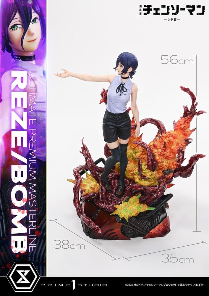 Chainsaw Man Ultimate Premium Masterline Series Statue 1/4 The Movie: Reze Arc REZE/BOMB 56 cm - Preorder - ETA: 25.07.2028