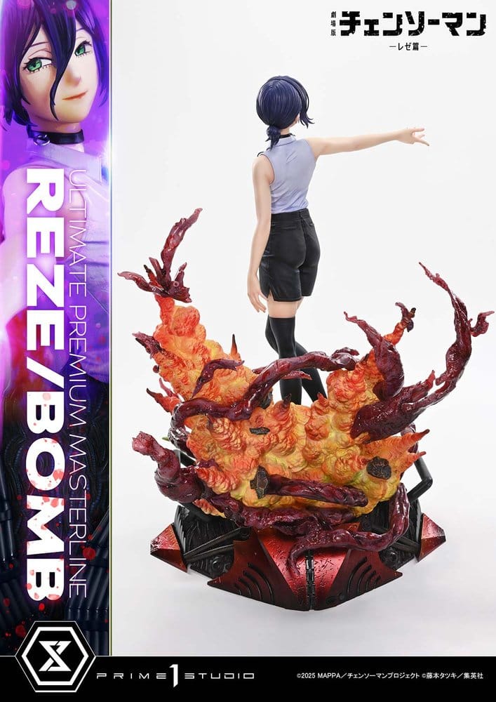 Chainsaw Man Ultimate Premium Masterline Series Statue 1/4 The Movie: Reze Arc REZE/BOMB 56 cm - Preorder - ETA: 25.07.2028