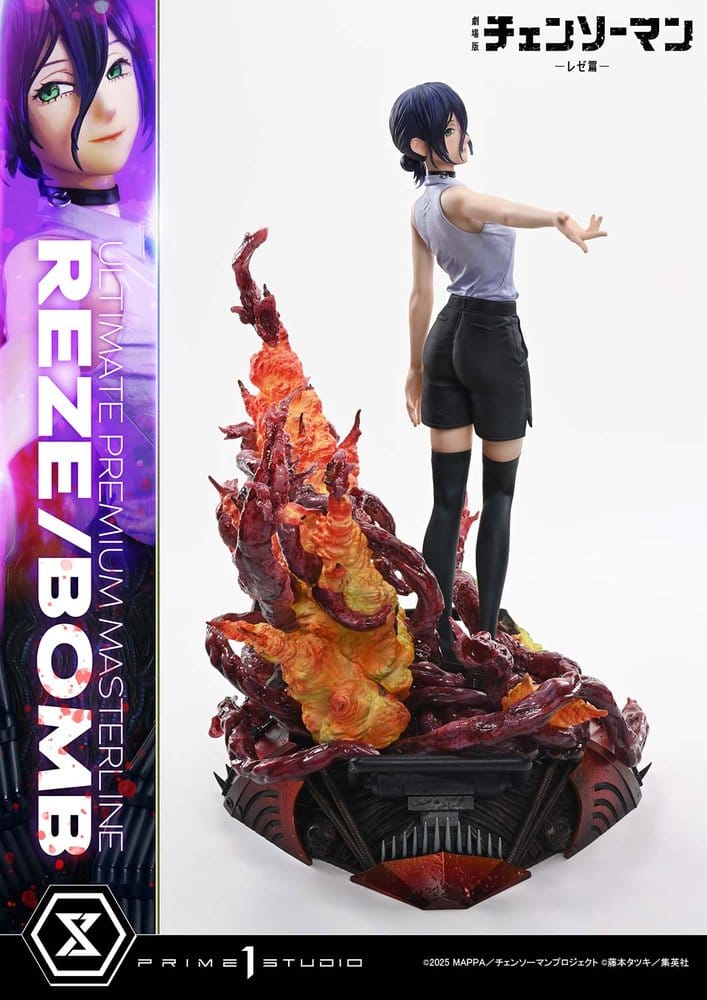 Chainsaw Man Ultimate Premium Masterline Series Statue 1/4 The Movie: Reze Arc REZE/BOMB 56 cm - Preorder - ETA: 25.07.2028