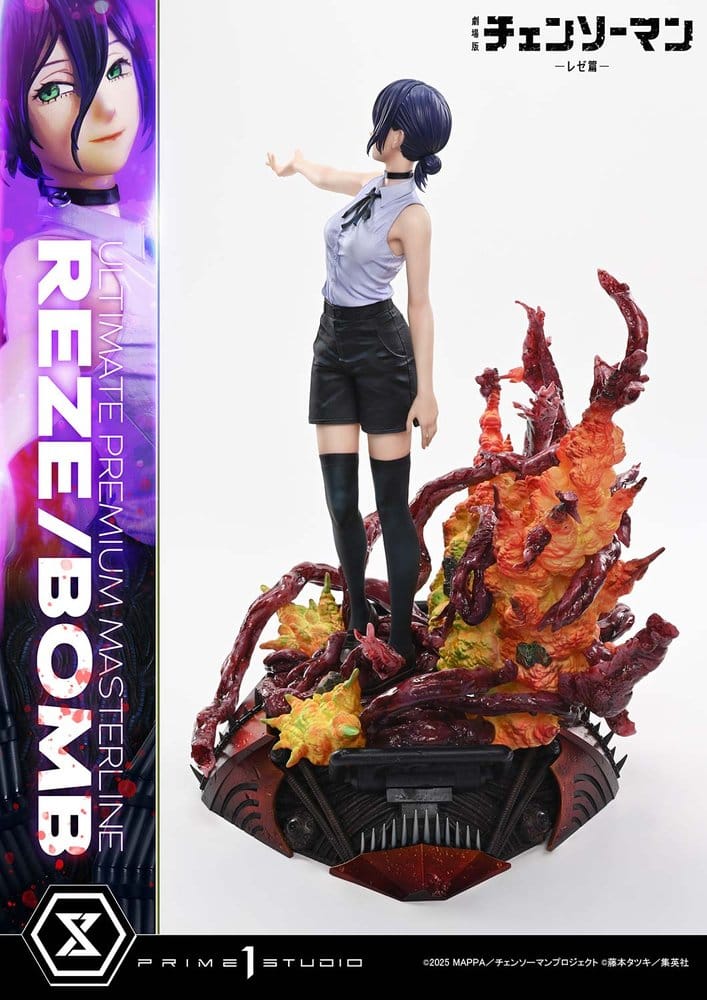 Chainsaw Man Ultimate Premium Masterline Series Statue 1/4 The Movie: Reze Arc REZE/BOMB 56 cm - Preorder - ETA: 25.07.2028