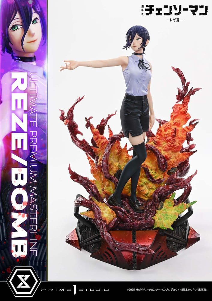Chainsaw Man Ultimate Premium Masterline Series Statue 1/4 The Movie: Reze Arc REZE/BOMB 56 cm - Preorder - ETA: 25.07.2028