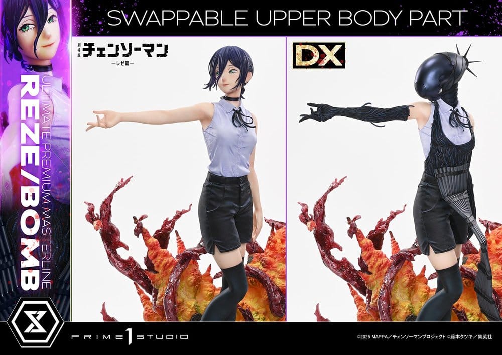 Chainsaw Man Ultimate Premium Masterline Series Statue 1/4 REZE/BOMB Deluxe Version 56 cm - Preorder - ETA: 25.07.2028