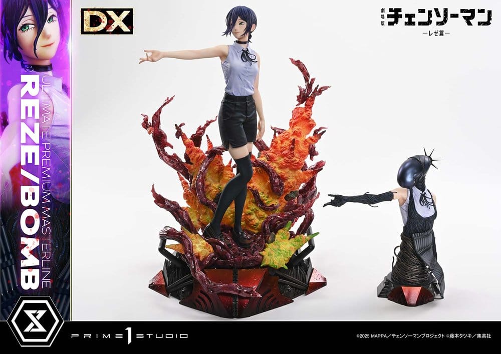 Chainsaw Man Ultimate Premium Masterline Series Statue 1/4 REZE/BOMB Deluxe Version 56 cm - Preorder - ETA: 25.07.2028
