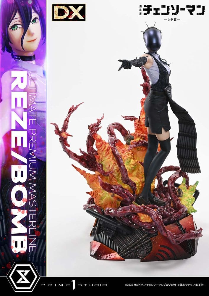 Chainsaw Man Ultimate Premium Masterline Series Statue 1/4 REZE/BOMB Deluxe Version 56 cm - Preorder - ETA: 25.07.2028