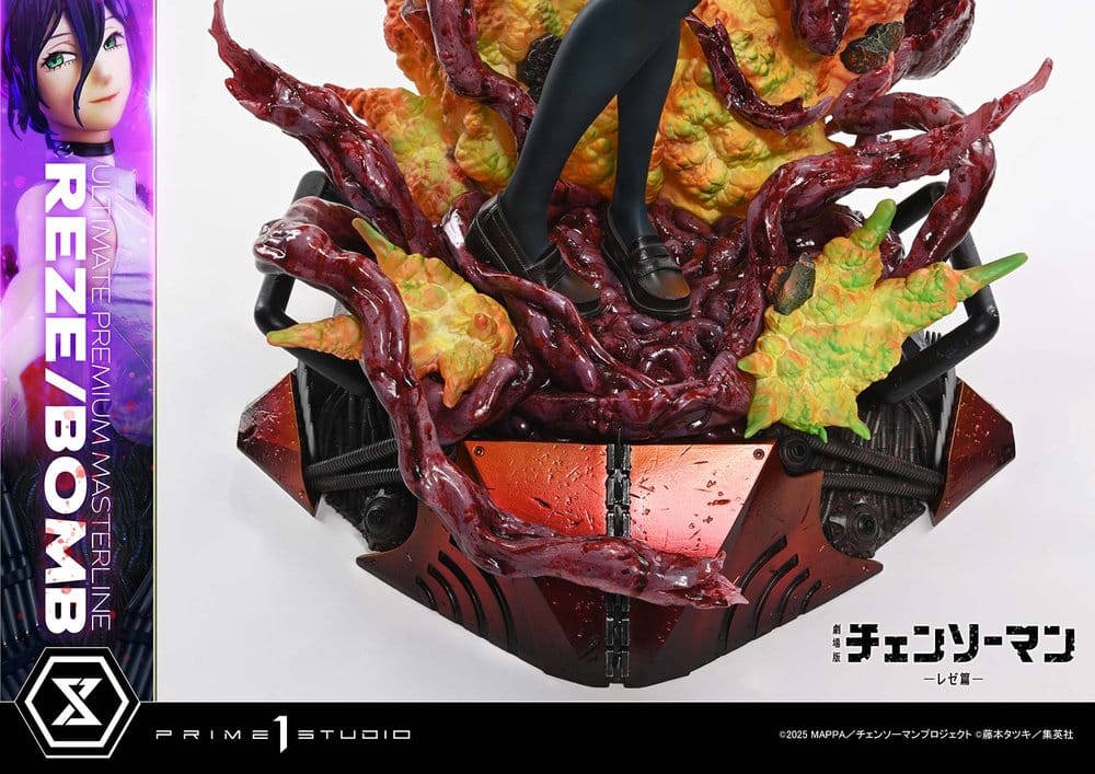 Chainsaw Man Ultimate Premium Masterline Series Statue 1/4 REZE/BOMB Deluxe Version 56 cm - Preorder - ETA: 25.07.2028