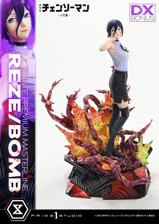 Chainsaw Man Ultimate Premium Masterline Series Statue 1/4 The Movie: Reze Arc REZE/BOMB DX Bonus Version 56 cm - Preorder - ETA: 25.07.2028