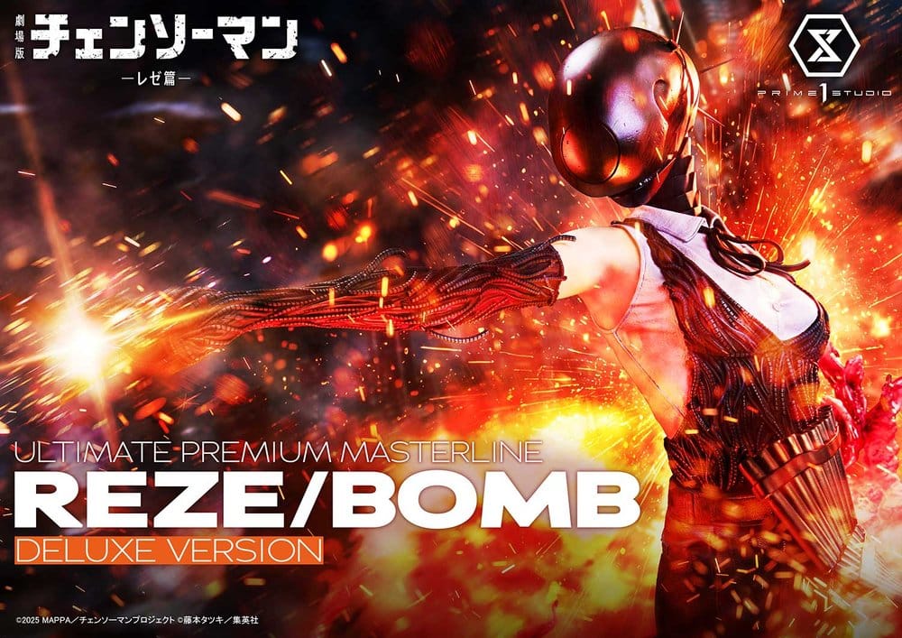 Chainsaw Man Ultimate Premium Masterline Series Statue 1/4 The Movie: Reze Arc REZE/BOMB DX Bonus Version 56 cm - Preorder - ETA: 25.07.2028