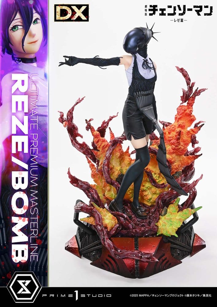 Chainsaw Man Ultimate Premium Masterline Series Statue 1/4 The Movie: Reze Arc REZE/BOMB DX Bonus Version 56 cm - Preorder - ETA: 25.07.2028