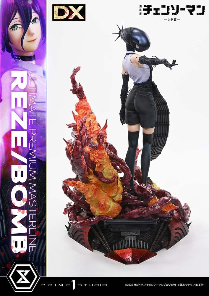 Chainsaw Man Ultimate Premium Masterline Series Statue 1/4 The Movie: Reze Arc REZE/BOMB DX Bonus Version 56 cm - Preorder - ETA: 25.07.2028